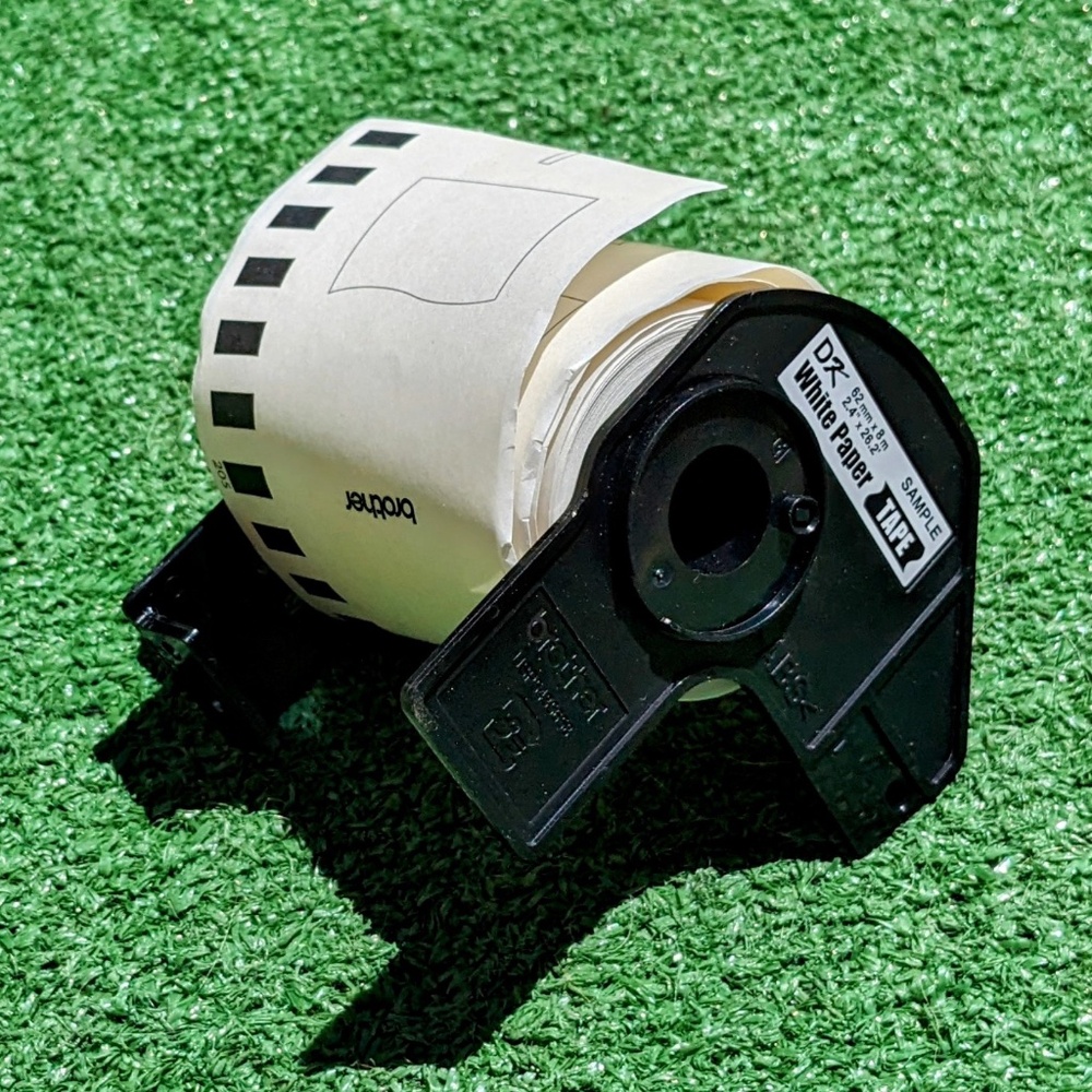 62mm Continuous Compatible for Brother DK2205 Labels w/1 Frame for QL-700 QL-500